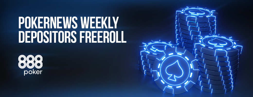 Freeroll Semanal para Depositantes PokerNews no 888poker