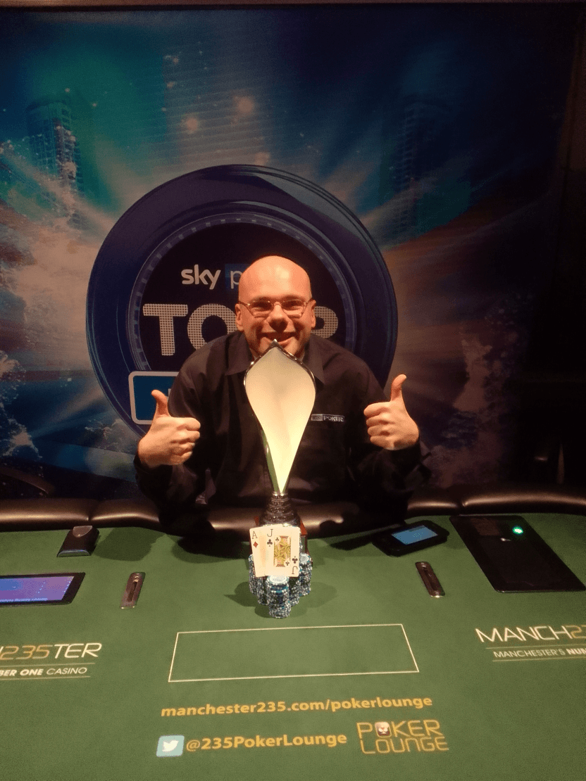 Sky Poker Community regular Craig Cummins won a Sky Poker Live Title