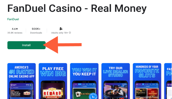FanDuel Casino Mobile App