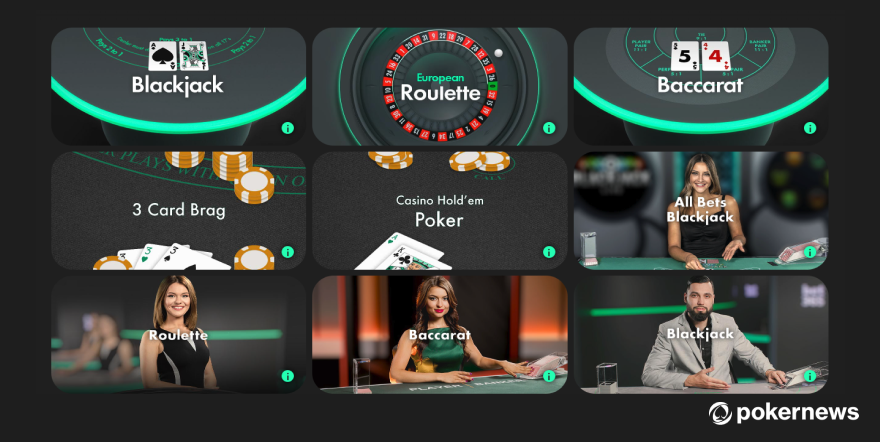 The Best Casino Table Games at Bet365