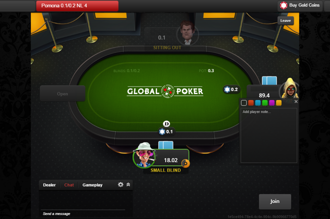 Global Poker social poker