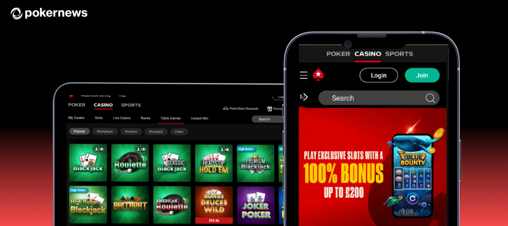 pokerstars casino mobile