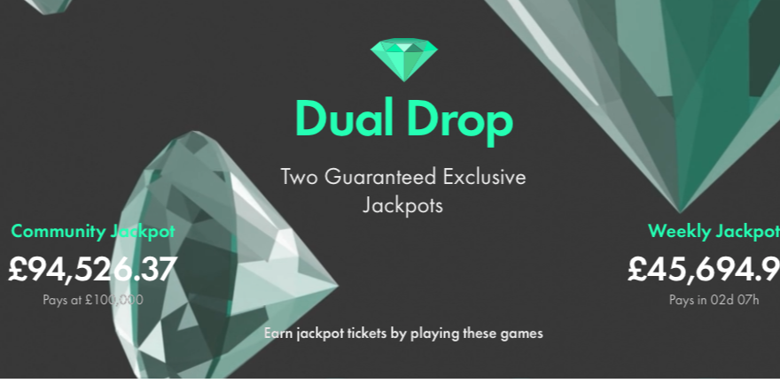 bet365 Casino Dual Drop Jackpots