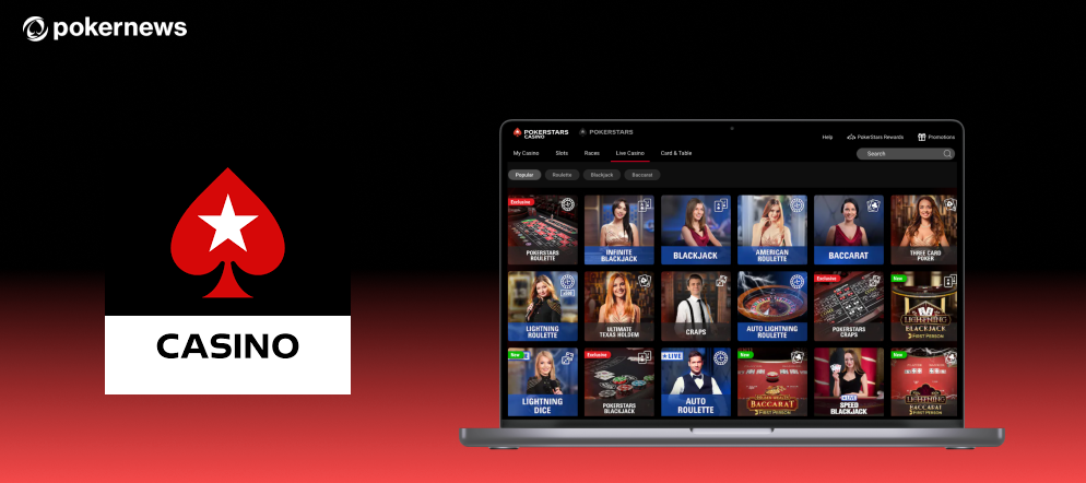 Play Live Dealer Casino Games at PokerStars Casino