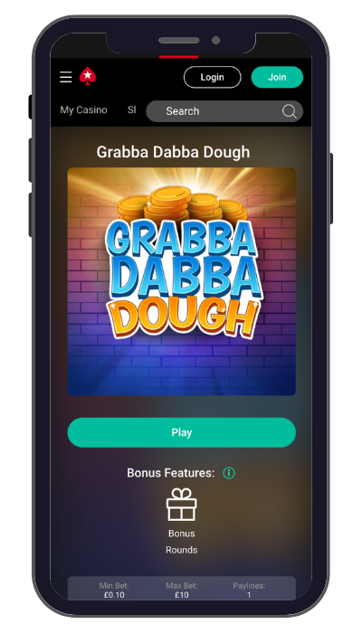 Play Grabba Dabba Dough at PokerStars Casino