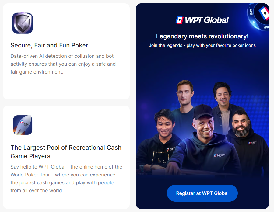 WPT Global tournaments