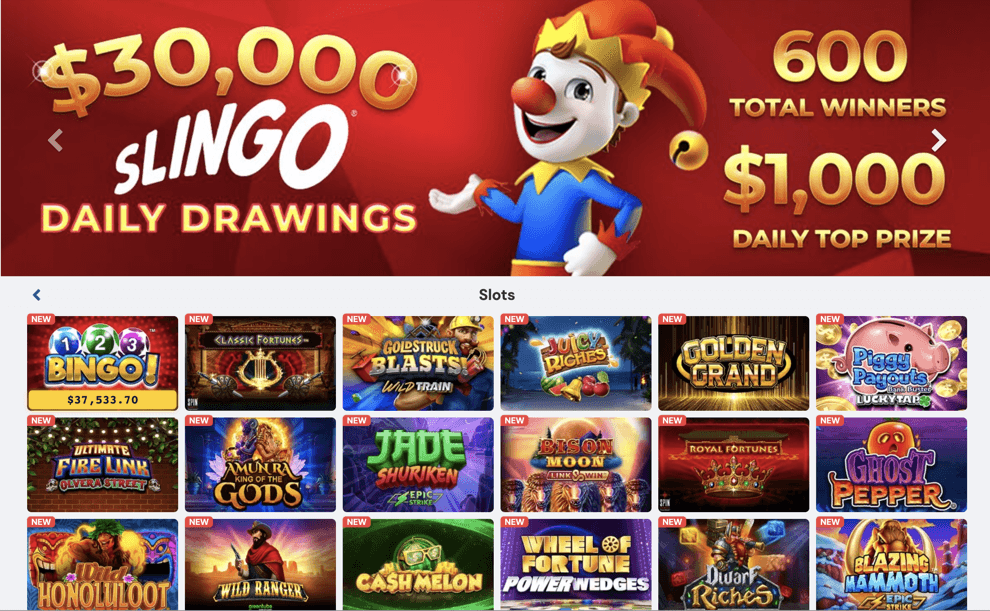 BetRivers Casino Games and Slots