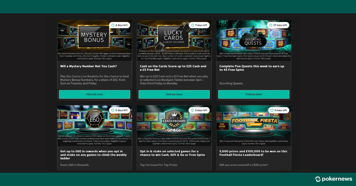 Sky Casino Bonus | PokerNews