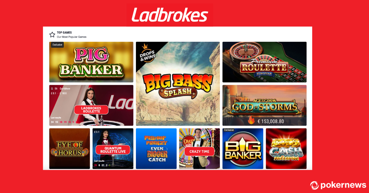 Ladbrokes Casino Games