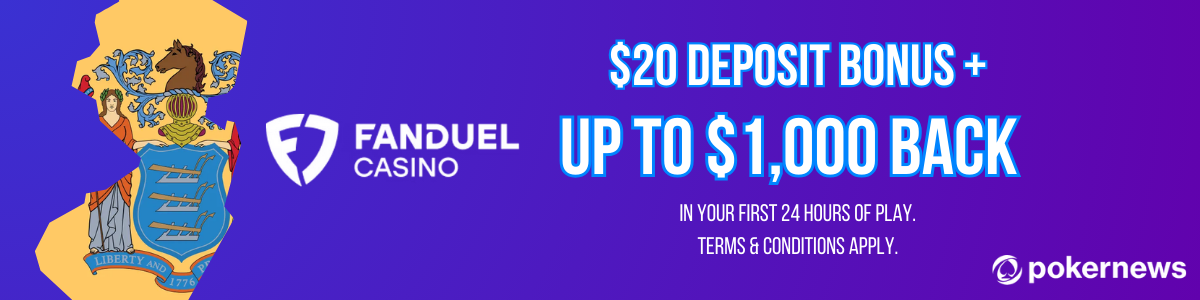 FanDuel Casino NJ Welcome Bonus