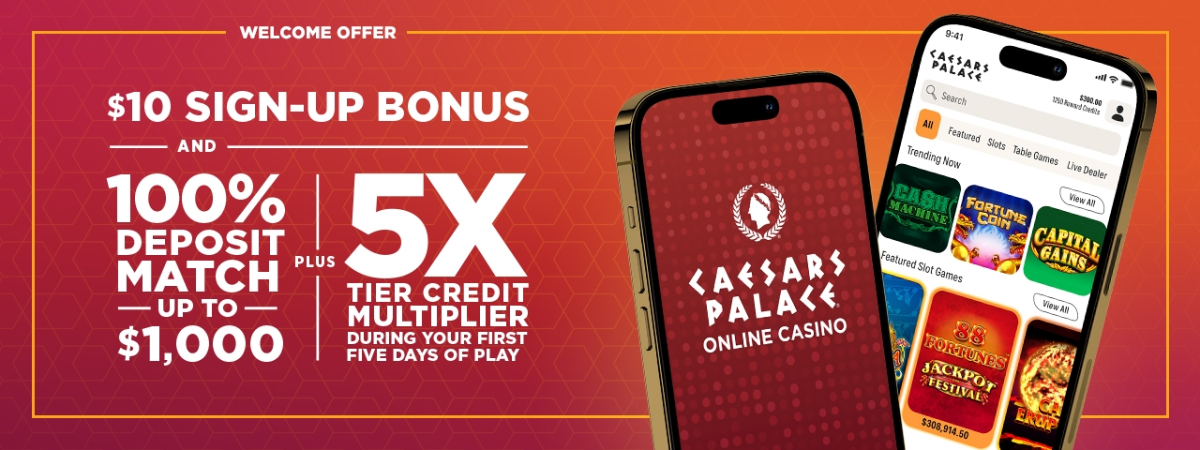 Caesars Palace Online Casino App Bonus