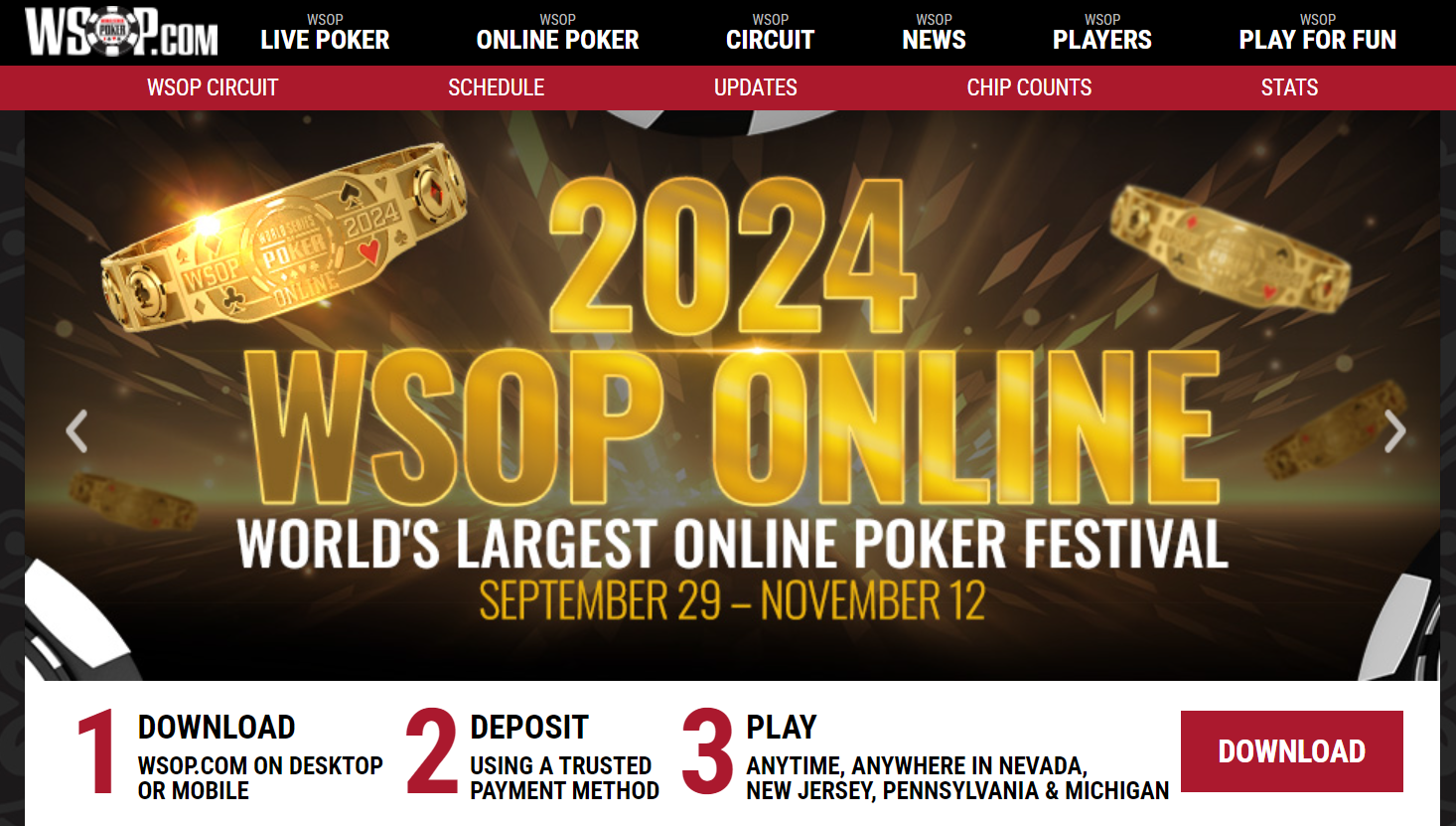 WSOP.com Download