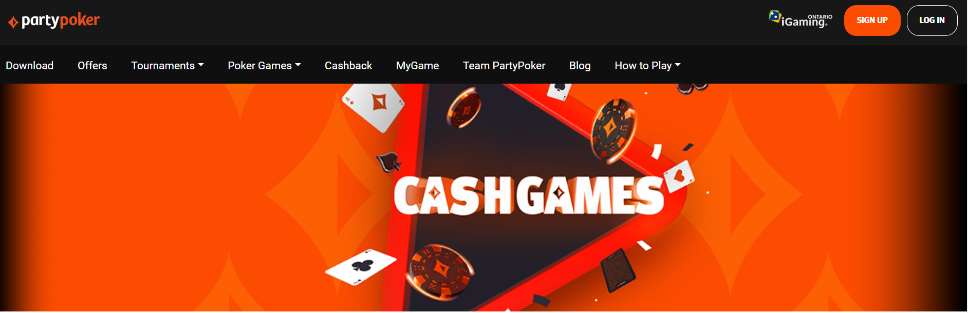 PartyPoker ON - Cash Games