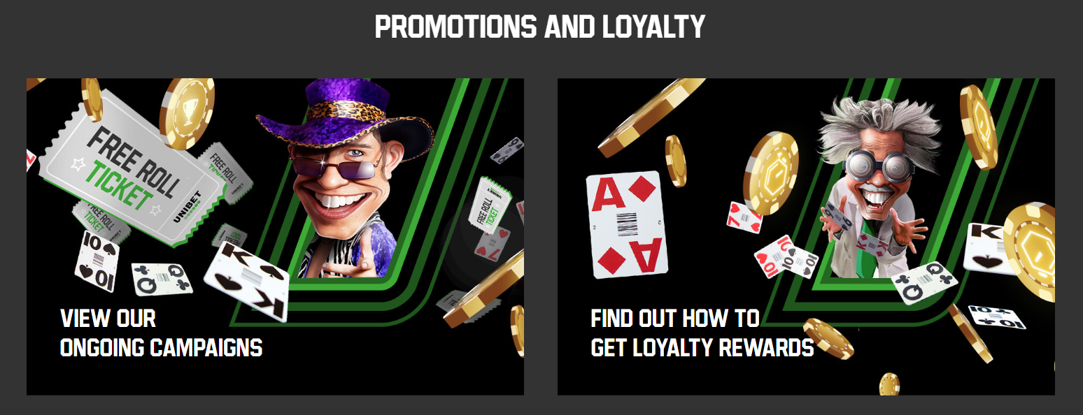 Unibet rewards