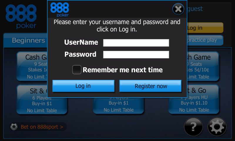 888 Poker USA download the new version for windows