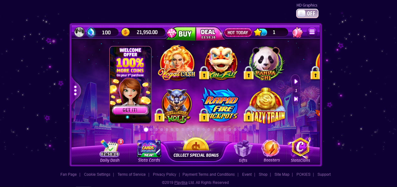 Play Slotomania Online For Free