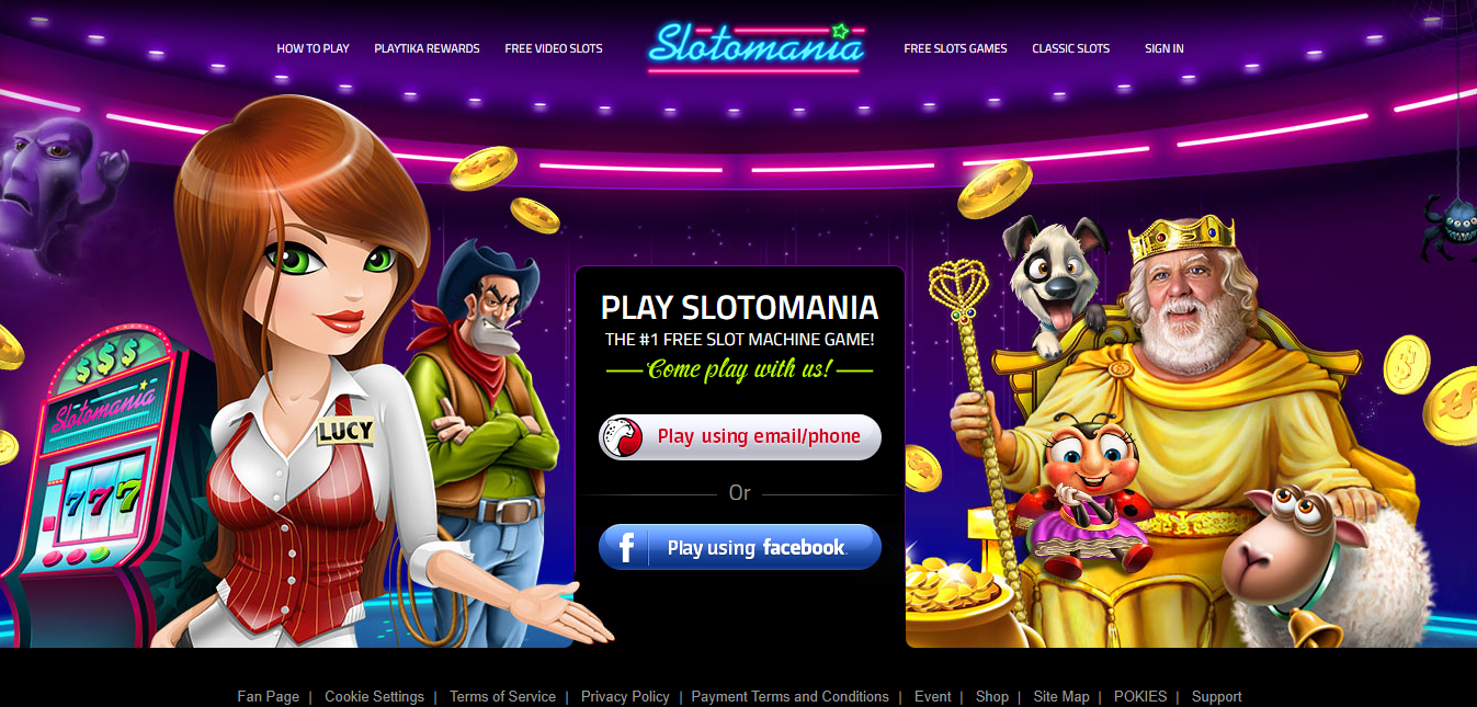 slotomania system requirements