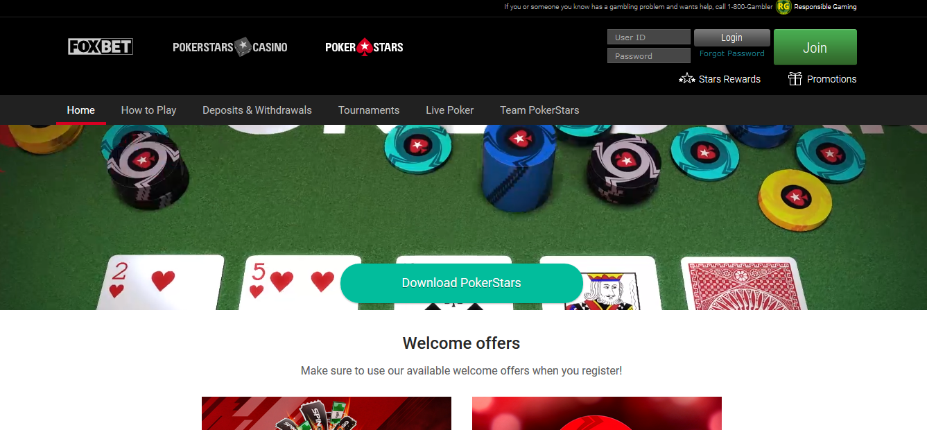PokerStars Gaming instal