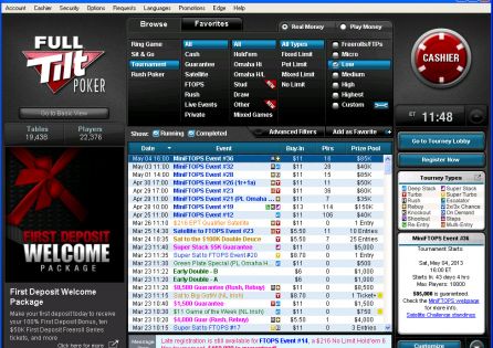 Full Tilt Poker First Deposit Bonus