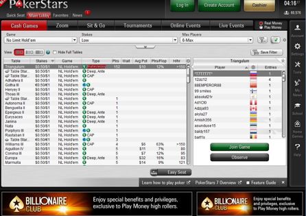 PokerStars Gaming download the new version