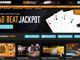 The Tiger Gaming Poker homepage shows buttons to download or play poker online.