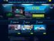 William Hill Poker homepage shows the steps how to set up online poker gameplay and the welcome offer.