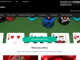 The PokerStars homepage shows the game download button and welcome offer options.