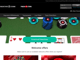 The PokerStars homepage shows the game download button and welcome offer options.