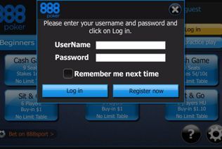 This is the place to login to 888poker NJ App.