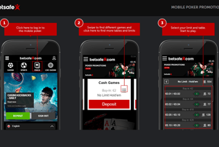 This is the Betsafe Mobile App ''How To'' visual guidebook.