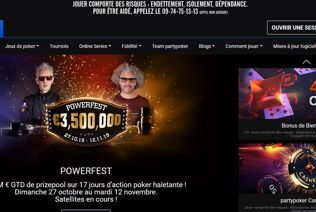 Partypoker.fr Homepage
