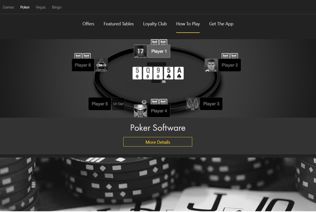 Bet365 Poker software to play poker games.