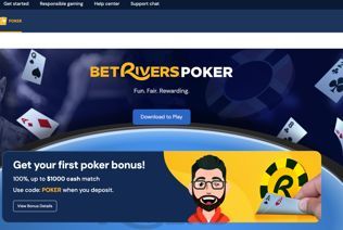 BetRivers Poker desktop 1