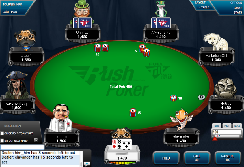 full tilt poker rounders