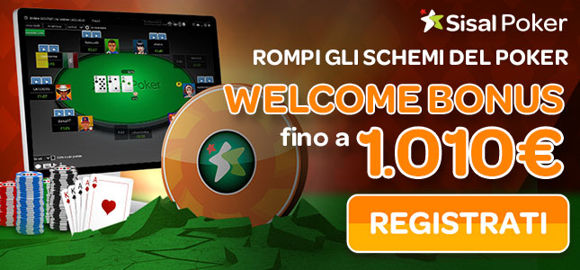 Bonus di Poker su Sisal