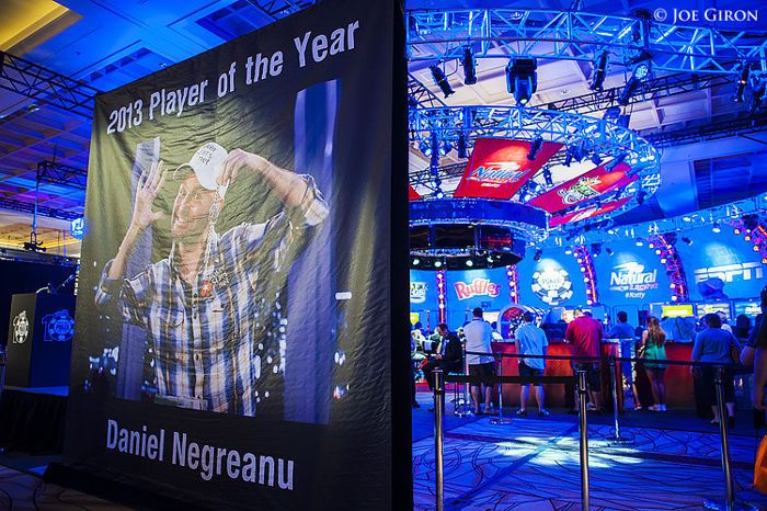 Daniel Negreanu WSOP Player of the Year Banner