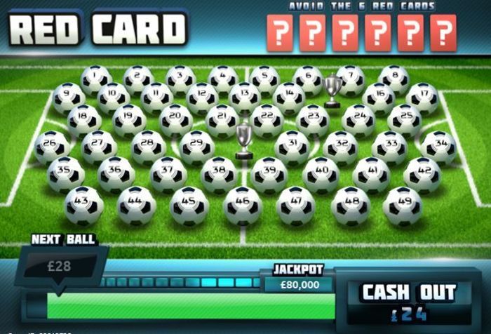 red card scratch game