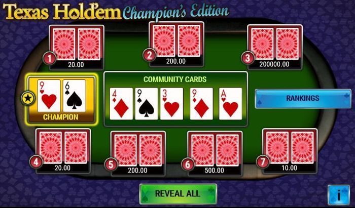 texas hold'em scratch cards game free play