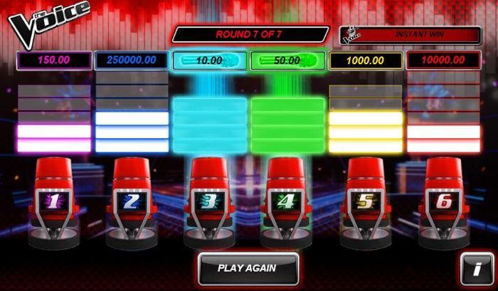 the voice scratch card game online