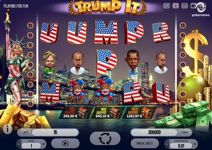 Trump It free slots win real money no deposit required