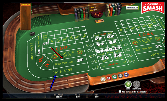 Como jogar Craps Online no Brasil