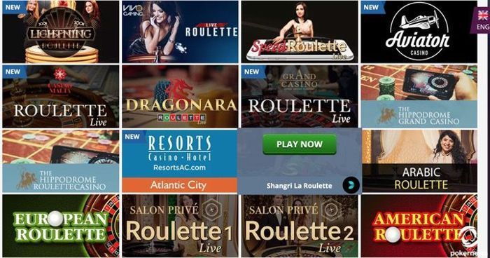 PlayAmo Live Dealer Roulette