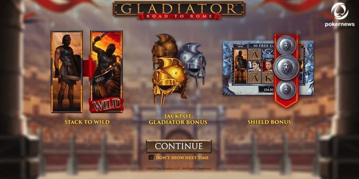 Gladiator Road to Rome slot machine apps real money