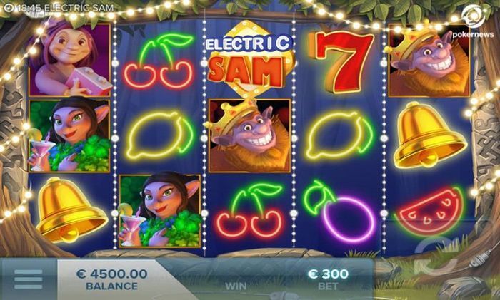 Slot machine Electric Sam con pagamento in contanti reali