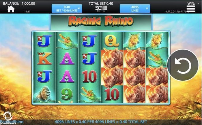 Raging Rhino Vegas Slot