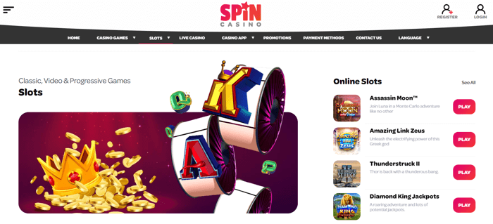slots hub spin casino