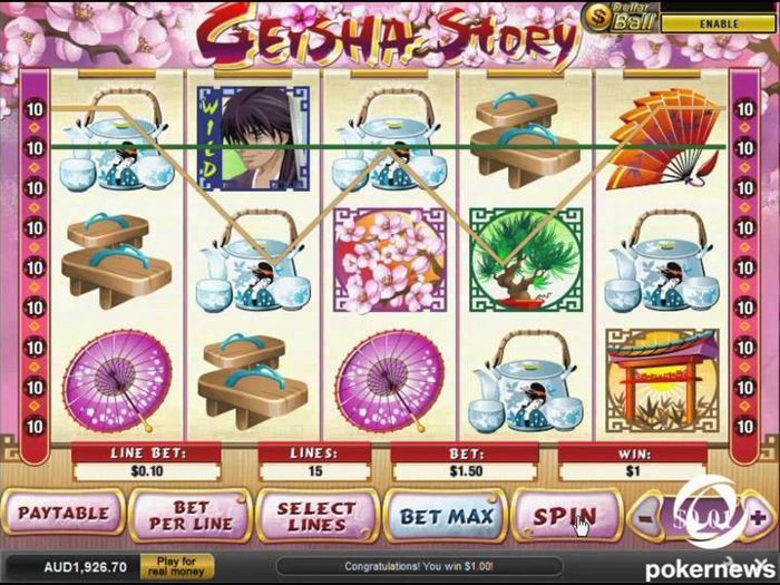 geisha's story slot