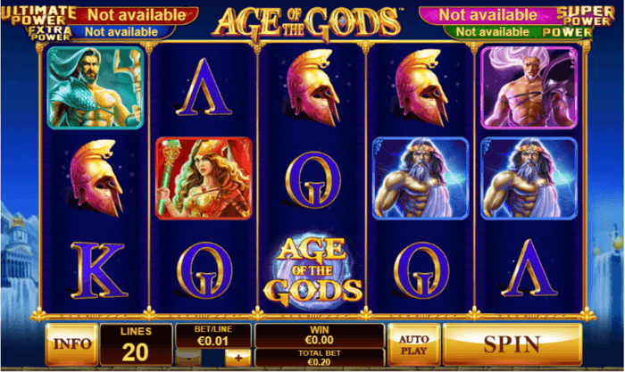 age of the gods slot