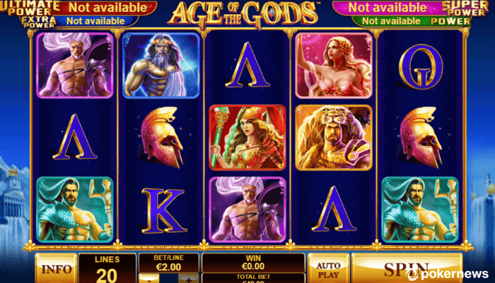 age of gods slot