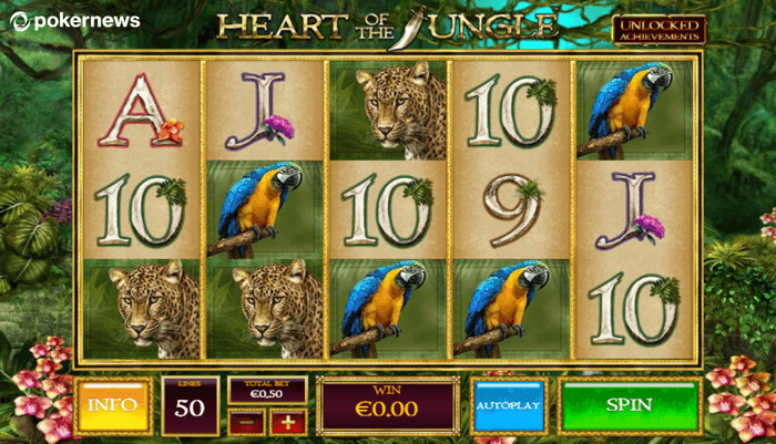 heart of the jungle slot